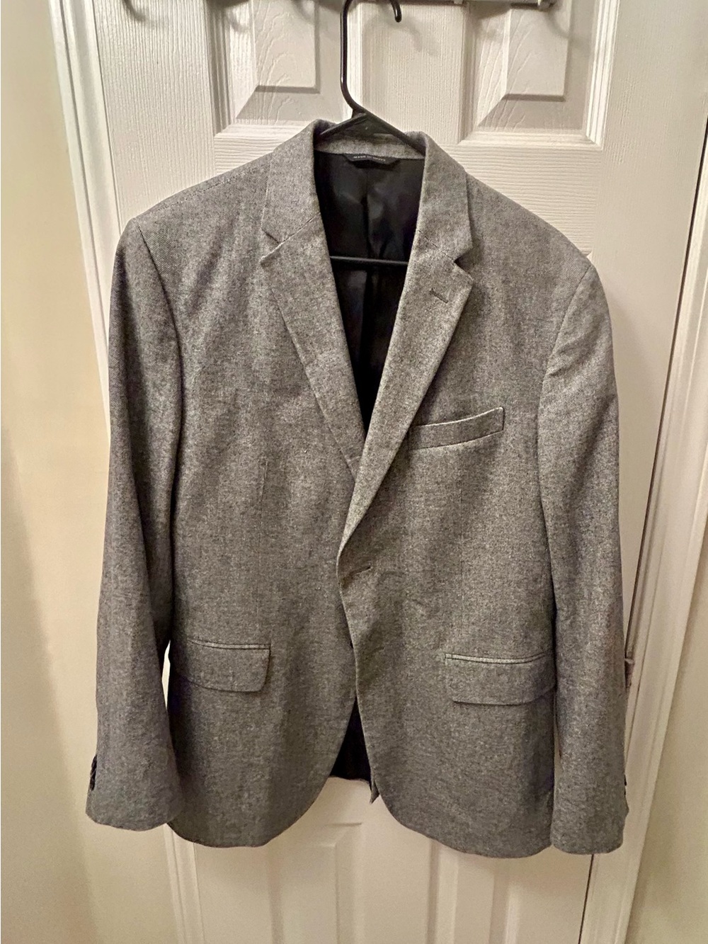 Banana Republic Men's Gray Sport Coat - Classic Notch Lapel